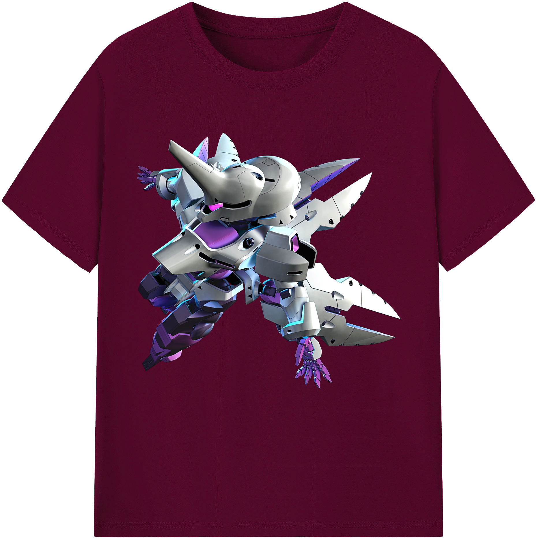 （画像用） 機動戦士ガンダム Mobile Suit Gundam レディースカジュアルプリントTシャツ（綿100％）